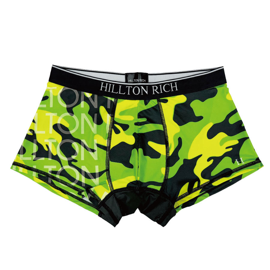 CAMO Green × Yellow HILLTON RICH ( ヒルトンリッチ ） メンズ