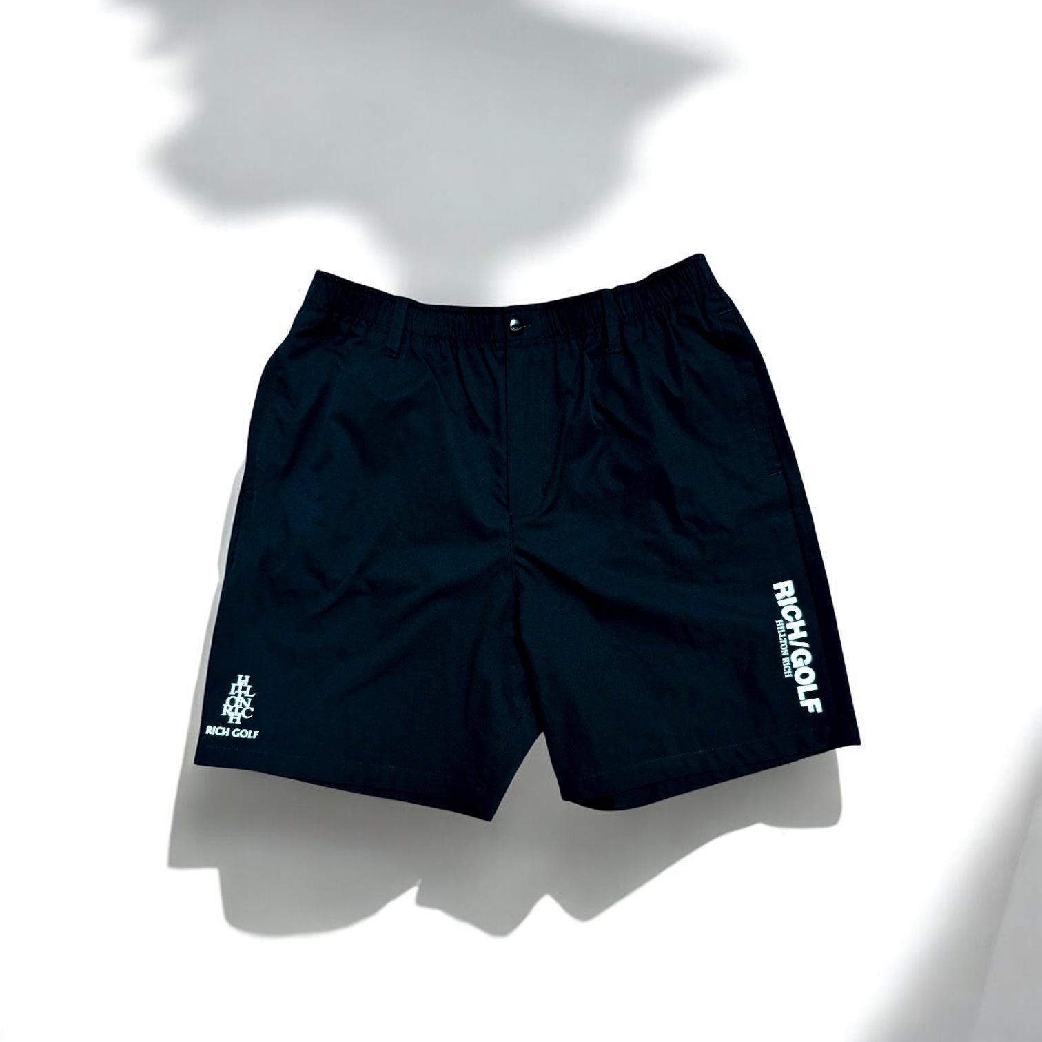 XL限定特価】RICH GOLF UTILITY SHORTS | BLACK | HILLTON RICH