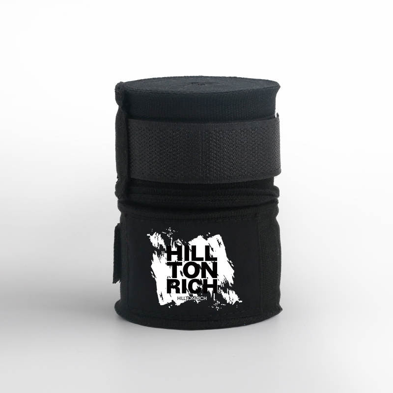 HILLTON RICH (ヒルトンリッチ) ボクシング バンテージ 黒 (2個セット