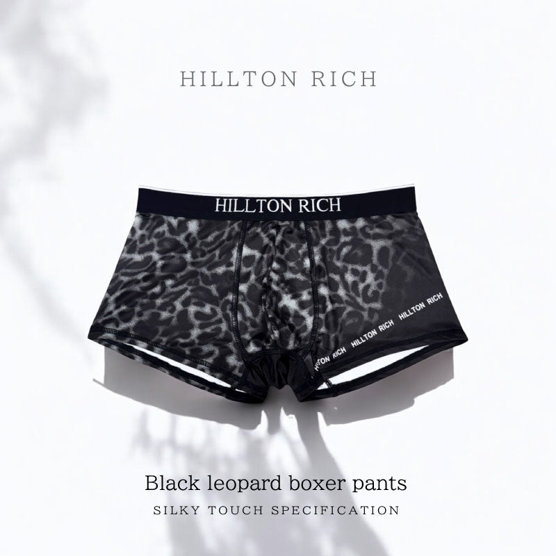 BLACK LEOPARDボクサー HILLTON RICH ( ヒルトンリッチ ）ブラック