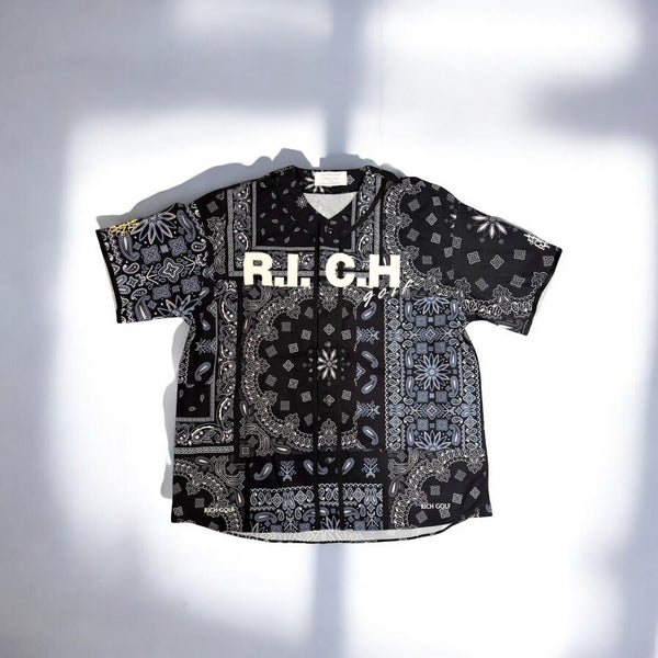 RICH GOLF GAME SHIRT バンダナ HILLTON RICH ( ヒルトンリッチ