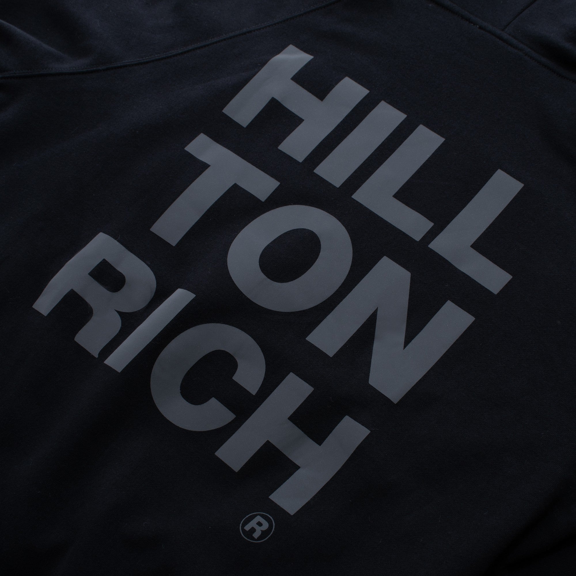 HILLTON RICH marbleパーカー ７周年モデル BLACK
