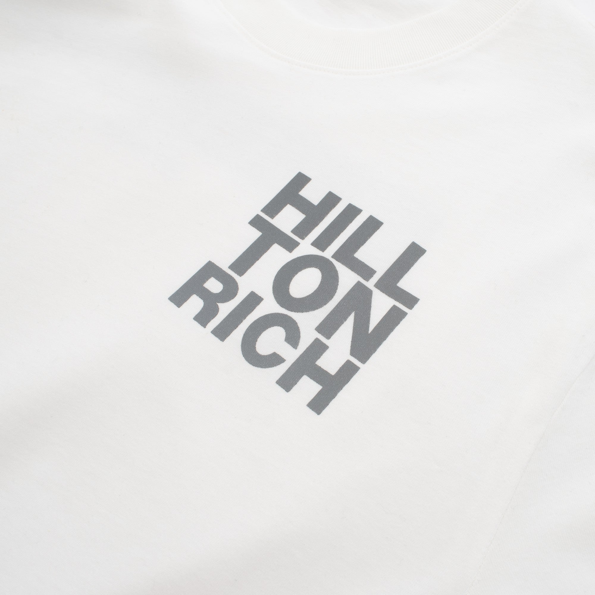 HILLTON RICH Reflection バックライン ロンT WHITE / ロングスリーブ Tシャツ ヒルトンリッチ