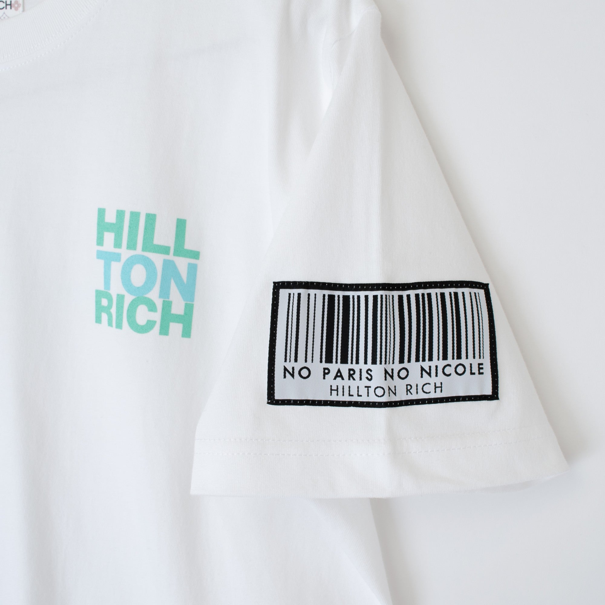 HILLTON RICH(ヒルトンリッチ）メンズ カットソー  ノブレス Tシャツ 白
